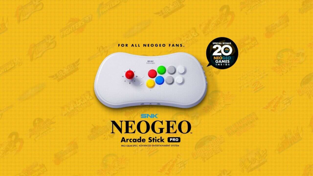 The Neo Geo Arcade Stick Pro