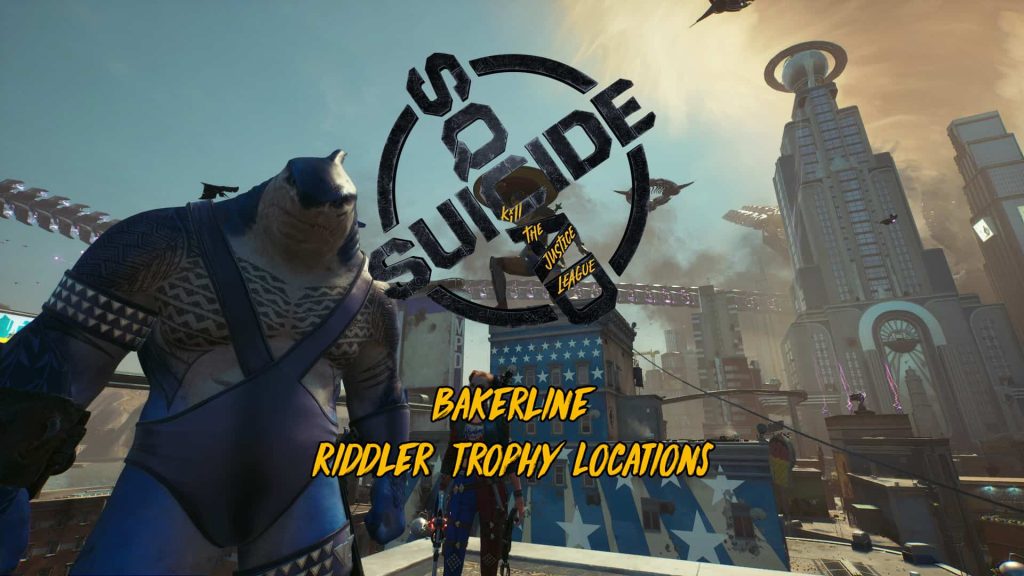 Riddler trophies locations- suicide squad