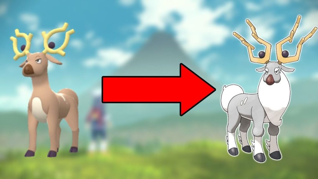 How to get and evolve Stantler into Wyrdeer in Pokemon Legends: Arceus for the Nintendo Switch!, So just for playing through the story we will get access to a Wyrdeer that we can ride however if we